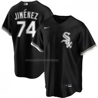 Maglia Baseball Uomo Chicago White Sox Eloy Jimenez Alternato Replica Nero