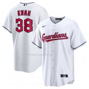 Maglia Baseball Uomo Cleveland Guardians Steven Kwan Home Replica Bianco