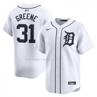 Maglia Baseball Uomo Detroit Tigers Riley Greene Home Limited Bianco