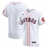 Maglia Baseball Uomo Houston Astros Home Elite Bianco