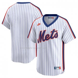 Maglia Baseball Uomo New York Mets Cooperstown Collection Limited Bianco