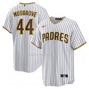 Maglia Baseball Uomo San Diego Padres Joe Musgrove Replica Bianco