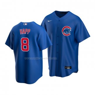 Maglia Baseball Bambino Chicago Cubs Ian Happ Replica Alternato 2020 Blu