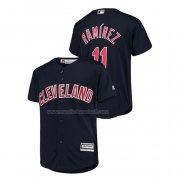 Maglia Baseball Bambino Cleveland Guardians Jose Ramirez Cool Base Alternato Blu