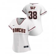 Maglia Baseball Donna Arizona Diamondbacks Robbie Ray Replica Home 2020 Bianco