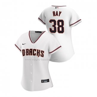 Maglia Baseball Donna Arizona Diamondbacks Robbie Ray Replica Home 2020 Bianco