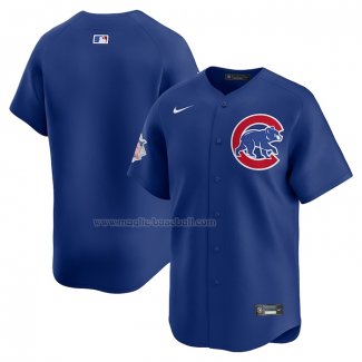 Maglia Baseball Uomo Chicago Cubs Alternato Limited Blu