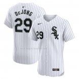 Maglia Baseball Uomo Chicago White Sox Paul Dejong Home Elite Bianco