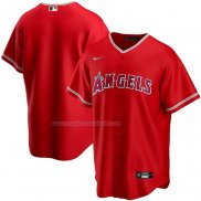 Maglia Baseball Uomo Los Angeles Angels Alternato Replica Team Rosso