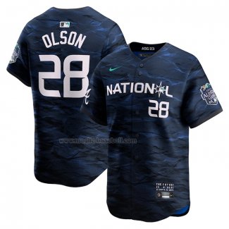 Maglia Baseball Uomo Matt Olson All Star 2023 Limited Blu