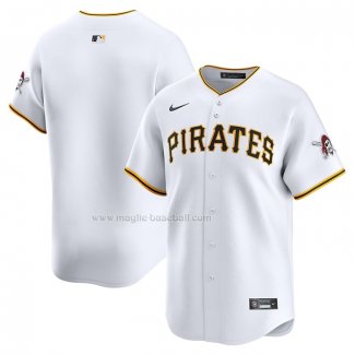 Maglia Baseball Uomo Pittsburgh Pirates Home Limited Bianco