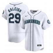 Maglia Baseball Uomo Seattle Mariners Cal Raleigh Home Limited Bianco