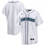 Maglia Baseball Uomo Seattle Mariners Home Replica Bianco