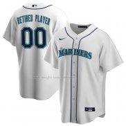 Maglia Baseball Uomo Seattle Mariners Pick-A-Player Retired Roster Home Replica Bianco