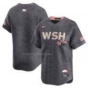 Maglia Baseball Uomo Washington Nationals City Connect Limited Grigio