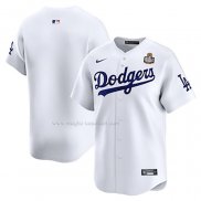 Maglia Baseball Uomo Los Angeles Dodgers Home Bianco