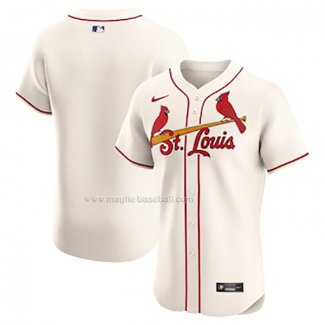 Maglia Baseball Uomo St. Louis Cardinals Alternato Elite Bianco