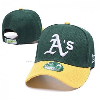 Cappellino Oakland Athletics 9FORTY Snapback Verde Giallo