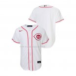 Maglia Baseball Bambino Cincinnati Reds Replica Home Bianco