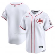 Maglia Baseball Uomo Cincinnati Reds Home Limited Bianco