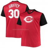 Maglia Baseball Uomo Cincinnati Reds Ken Griffey JR. Cooperstown Collection Replica Rosso