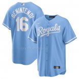 Maglia Baseball Uomo Kansas City Royals Andrew Benintendi Alternato Replica Blu