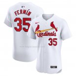 Maglia Baseball Uomo St. Louis Cardinals Ozzie Smith Home Cooperstown Collection Bianco