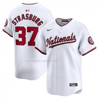 Maglia Baseball Uomo Washington Nationals Stephen Strasburg Home Limited Bianco