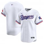 Maglia Baseballl Uomo Texas Rangers Home Limited Giocatore Bianco