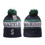 Berretti Seattle Mariners Nike Stripe Peak Blu