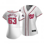 Maglia Baseball Donna Washington Nationals Sean Doolittle Home Replica Bianco