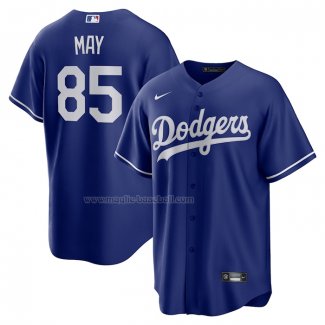 Maglia Baseball Uomo Los Angeles Dodgers Dustin May Replica Blu