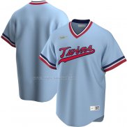 Maglia Baseball Uomo Minnesota Twins Road Cooperstown Collection Blu