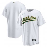 Maglia Baseball Uomo Oakland Athletics Home Replica Bianco