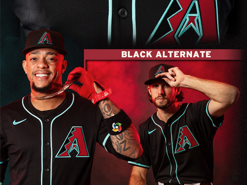 Maglia Baseball Arizona Diamondbacks Poco Prezzo